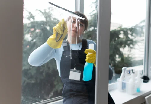 Nettoyage de vitres intérieures et extérieures à Cuffies